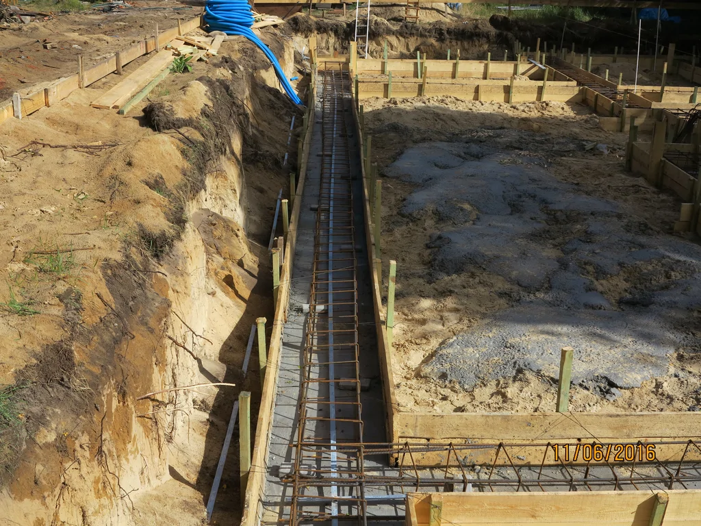 zbrojenie ław fundamentowych 