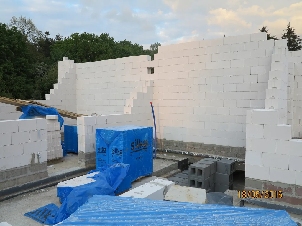 Murowanie ścian z silka