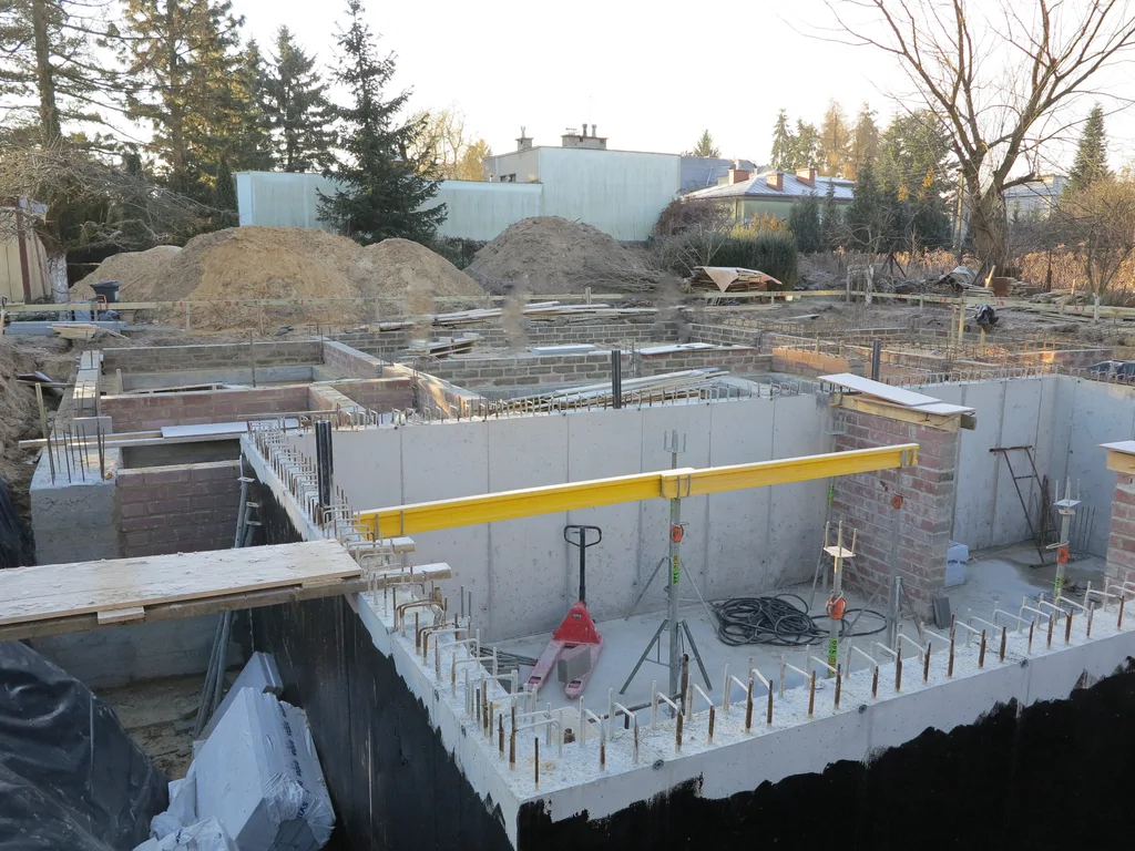 Wykonane Fundamenty, piwnica i ławy fundamentowe