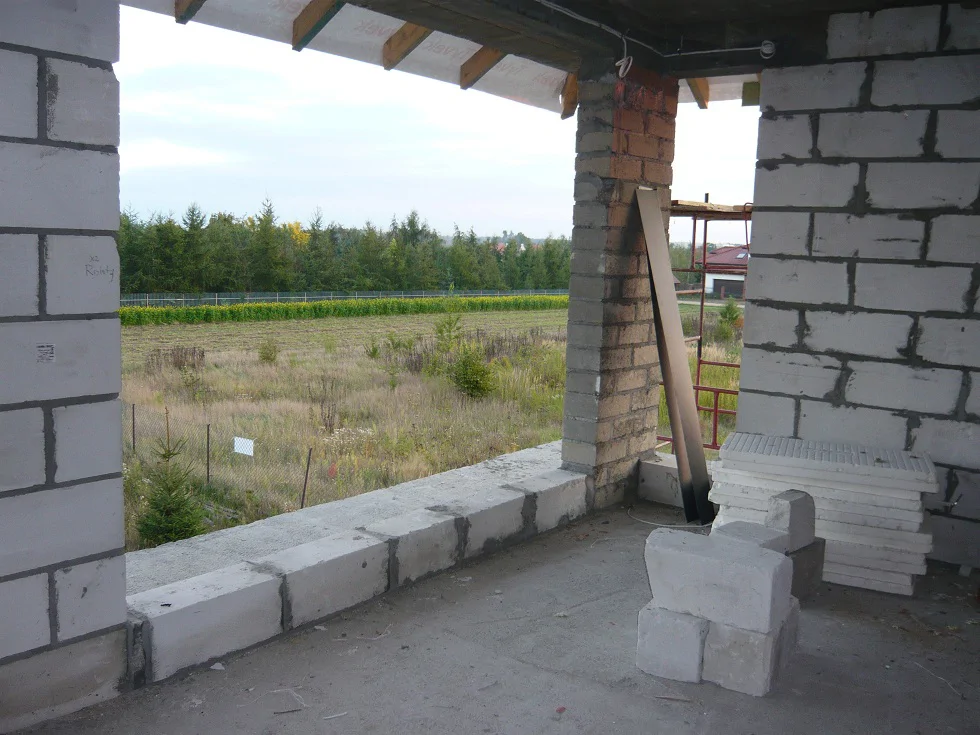 Ściany murowane zdjęcie wewnątrz