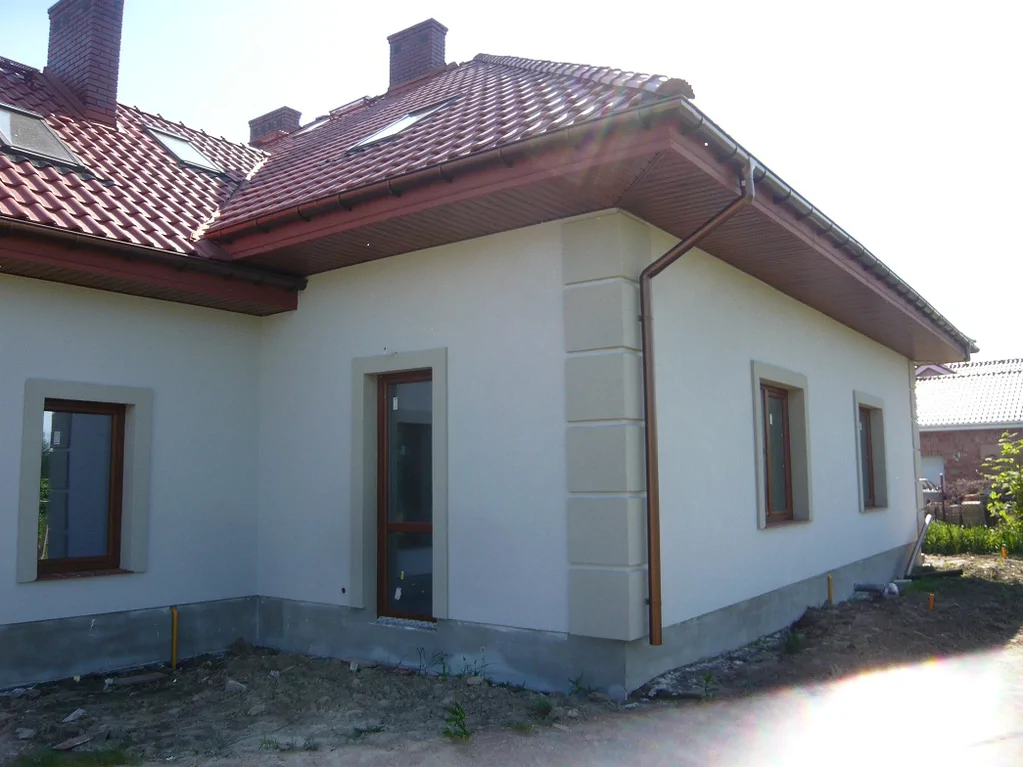 Budowa domu jednorodzinnego, stan deweloperski,